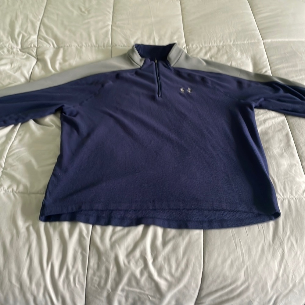 Under armor, quarter zip fleece